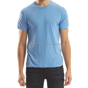 Custom Mens Plain <b>Tshirts</b> Men'S Bamboo Cotton T Shirts - Product Image 1