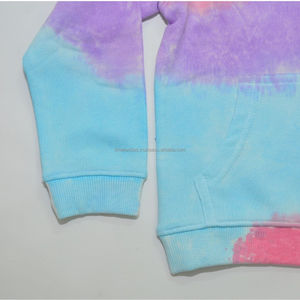 Sudadera con capucha unisex de algodón 100% de 350 g/m², estilo casual, tie-dye, de alta calidad, nueva, talla grande, lisa, para hombre, al por mayor. - Product Image 3