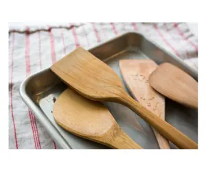 أفضل ملعقات المطبخ ذات المبيعات العالية، مجموعة أدوات المطبخ الخشبية الفاخرة، ملعقة مصنوعة يدويًا في الهند