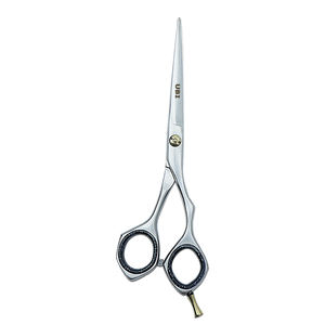Ciseaux à cheveux ajustables de 6,5 pouces pour droitiers |   Tondeuse professionnelle de salon en acier inoxydable à 32 dents Super Cut - Product Image 1