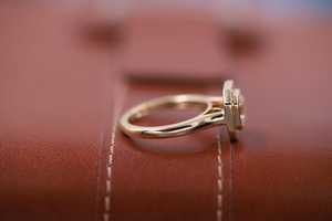 แหวนเพชรทรง Asscher & Baguette น้ำหนัก 1.00 กะรัต ดีไซน์ขอบเพชรเต็มวง ทองคำขาว 14K เพชรเลี้ยงในห้องปฏิบัติการ รับรองโดย IGI สำหรับทุกเพศ - Product Image 3