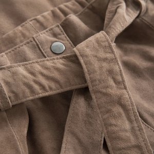 Nouveautés 2026 – Jupes longues en cuir véritable ajustables et écologiques pour femme, style streetwear – Vente chaude, personnalisables pour l'hiver - Product Image 5