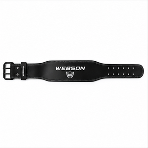 Ceinture de musculation réglable la plus vendue, confortable, en cuir durable avec boucle en acier, logo personnalisable, prix abordable - Product Image 2