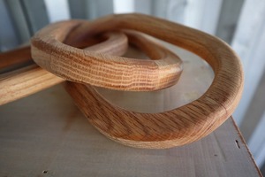 Cadena de eslabones grandes de resina acrílica, cadena de madera, cadena de resina gruesa con efecto mármol, asa de resina para bolso, colgador para bolso, accesorios para bolso tote, arte de pared - Product Image 3