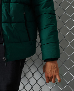 Veste d'hiver pour homme, veste matelassée personnalisée de haute qualité, veste promotionnelle tendance et brillante - Product Image 4
