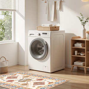 Boho 3-Piece Non-Slip Kitchen Rug Set Thick <b>Washable</b> Floor Mats <b>Runner</b> and Mats Durable Kitchen Flooring - Product Image 4