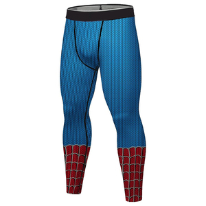 Leggings de compression sportifs pour hommes OEM, extensibles, pour fitness et course, sous-vêtement technique, vêtements de sport à marque privée - Product Image 6