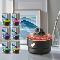 Nouveau diffuseur d'arômes à canon volcanique à anneaux de fumée, grande capacité, humidificateur d'air à brouillard, huile essentielle pour la décoration de la maison