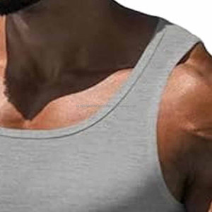 Débardeur pour homme en vente, meilleur fabricant, logo personnalisé, débardeur de sport pour homme avec taille personnalisée - Product Image 2