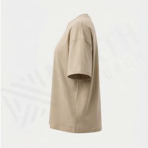 Camiseta de Algodón Extra Grande con Estampado DTF de Color Personalizado para Mujer, Diseño Personalizado, Moda Urbana Ecológica, Top Informal para Mujer - Product Image 3