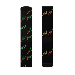 Chaussettes de football décontractées professionnelles à tige haute, antidérapantes, écologiques, design unique, logo personnalisé, confortables pour toutes les tailles - Product Image 1