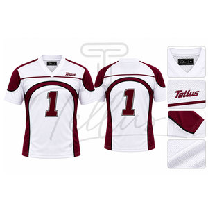 เสื้อรักบี้ผู้ชายขายส่ง ผ้าโพลีเอสเตอร์ 100% แห้งเร็ว ดีไซน์เรียบง่าย ระบายอากาศได้ดี - Product Image 4