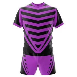 Uniforme de Rugby de Alta Calidad de Fábrica, Servicio OEM, Colores Personalizados, Transpirable, de Secado Rápido, Ropa Deportiva con Logotipo Personalizado, Venta al Por Mayor - Product Image 1