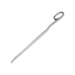 Palanca ósea de acero inoxidable reutilizable de primera calidad para reducción de fracturas ortopédicas y elevación ósea con punta curva dentada - Product Image 1