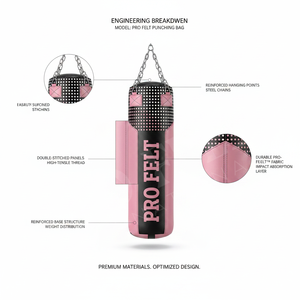 Sac de frappe professionnel en cuir PU personnalisé pour la boxe, le Muay Thai, l'entraînement MMA, équipement de fitness multi-usages pour la maison - Product Image 2