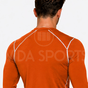 Wida Sports – T-shirt de compression léger et simple pour homme, haute qualité, évacuation de l'humidité, idéal pour le fitness et l'entraînement en salle de sport - Product Image 5