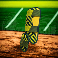 Trqsons personnalisent la protection de cheville double Banana Green Edition avec coussinet de pied pour le baseball, les sports de plein air, toutes saisons