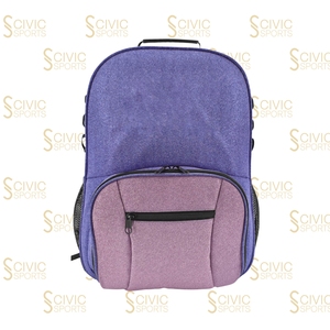 Sparkly Large Capacity School Bag Unisex Bag with Side Mesh Pockets Student Travel Bookbags with Rhinestones Embroidery logo - Product Image 4