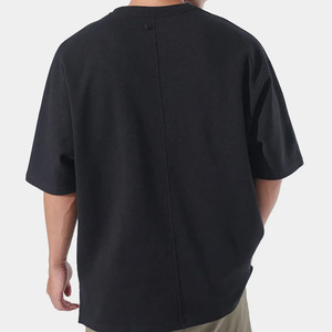 T-shirt surdimensionné pour homme en coton biologique, t-shirts à manches courtes pour homme, t-shirt d'été pour homme, t-shirt décontracté en jersey - Product Image 4