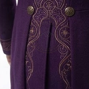 Nouvel arrivage : Uniforme de maréchal pour homme personnalisable, élégant, en tissu polaire coton/laine respirant, écologique et durable - Product Image 5
