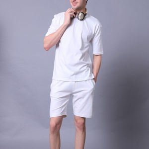 Nuevo Conjunto Deportivo de Verano, Ropa Deportiva Personalizada de Algodón con Impresión Digital, Camiseta Transpirable y Pantalones Cortos a Juego, Conjunto para Hombre - Product Image 3