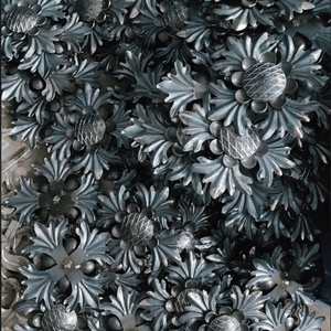 Accessoires pour bâtiments de jardin, composants de clôture, portail en fer forgé, antirouille, européen, soudable, imperméable, revêtement en poudre - Product Image 4