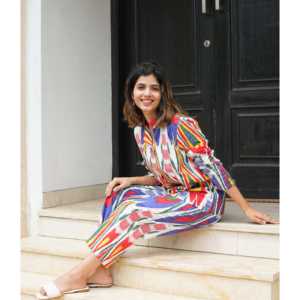 Ensemble coordonné Ikat Love de 2 pièces, taille XS - Product Image 5