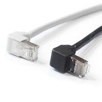 Câble de raccordement RJ45 à 90 degrés, câble Ethernet CAT6 UTP, câble de raccordement réseau LAN à angle droit pour routeur, commutateur