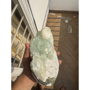 High Quality Green Apophyllite <b>Crystal</b> <b>Cluster</b> for Interior Decoration and Collector Specimen - Product Image 2