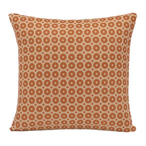 Otras Fundas de Almohada Funcionales, Funda de Almohada Cuadrada Floral Marrón para Sofá, Funda de Almohada Decorativa de Poliéster con Estampado a Mano Estilo Rústico - Product Image 3