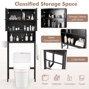 Ripiano regolabile per il bagno domestico soluzione per organizzare il tuo spazio - Product Image 4