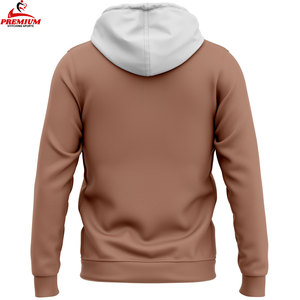 Sweat-shirts personnalisés avec logo brodé, 100% coton, 380 GSM, sweat-shirt pour homme, survêtement de haute qualité, sweat-shirts imprimés lourds pour homme - Product Image 2