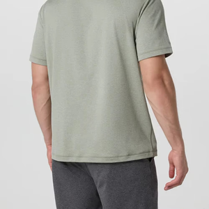 Camiseta de Cuello Redondo para Hombre, Manga Corta, Corte Regular, 100% Algodón Jersey, Informal, Básica para Uso Diario, Camiseta Básica de Verano - Product Image 3