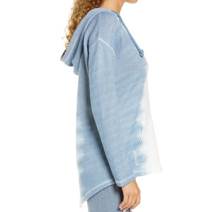 Sweat à capuche Tie-Dye pour femme, coupe décontractée et tendance, pour acheteurs en gros, prix de gros 2026, avec service OEM, design à manches longues - Product Image 3