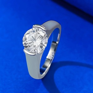 Most Selling White Gold <b>Diamond</b> <b>Ring</b> for Engagement Wedding Bands and Fine Jewelry Collections Available for Export Price - Product Image 2