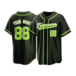 Custom Sports Apparel Mens Baseball Jersey Premium Knit Solid Color Custom Size Anti Pilling Reflective <b>Vinyl</b> - Product Image 5