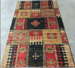 Natural Hand Knotted Eco Friendly Jute <b>Carpet</b> Abstract Pattern for Living Room Bedroom Hallway Area Rug Rustic Floor Covering - Product Image 5