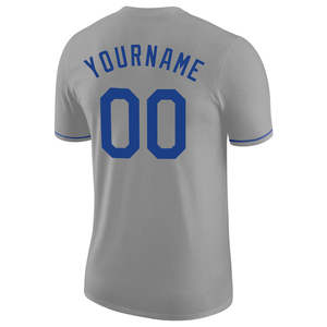 Maillot de baseball personnalisé, uniforme d'équipe, t-shirt de sport athlétique anti-humidité, fabricant OEM, fournisseur en gros, marque privée - Product Image 4