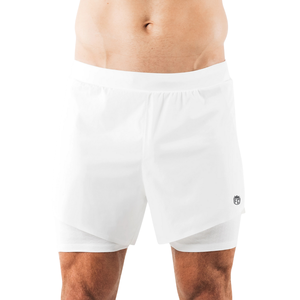 กางเกงขาสั้นออกกำลังกายผู้ชาย Flex 2 in 1 พร้อมซับในรัดรูป น้ำหนักเบา แห้งเร็ว เหมาะสำหรับยิม วิ่ง ฟิตเนส ชุดกีฬา รับผลิตแบบ OEM ขายส่ง - Product Image 2