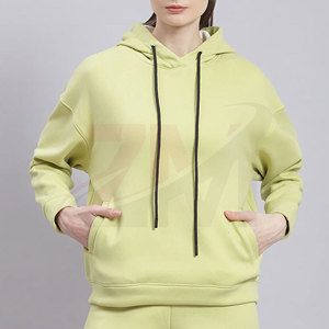 Sudadera con Capucha Larga para Mujer, Invierno, Transpirable, de Forro Polar, Corte Ajustado, con Diseño Frontal Personalizado, 100% Algodón - Product Image 3