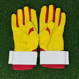 <b>Full</b> Finger Polyester/Cotton Safety Sports Gloves Blue Red White Hook and Loop Closure Non <b>Slip</b> Waterproof Unisex All Seasons - Product Image 6