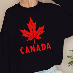CANADA chandails pour femmes feuille d'érable rouge - Product Image 1