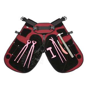 Juego de Herramientas Profesionales para Herrador de Caballos, Delantal de Herrador Estilo Cocodrilo, Pinza para Clavos, Alicates de Recorte, Cuchillo para Pezuñas, Pulidor, Extractor de Clavos - Product Image 1
