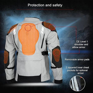 New Best Supplier Cowhide Leather Motorbike Jackets For Professional Quality Winter Protective Wear Motorbike Jacket - Product Image 6