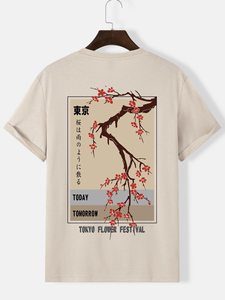 Camiseta Casual de Manga Corta con Cuello Redondo para Hombre, Estampada, Corte Regular, 100% Algodón Jersey, Venta al por Mayor, Impresión de Texto Personalizada - Product Image 5