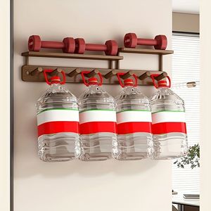 1 pc Porte-manteau mural moderne et minimaliste, crochets sans perçage pour manteaux, chapeaux et sacs, gain de place, pour entrée, porte ou mur - Product Image 3