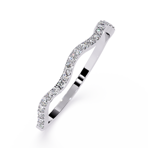 Bague élégante en or 10 carats avec diamant de laboratoire rond certifié IGI pour fiançailles, anniversaire, promesse, luxe au quotidien - Product Image 4