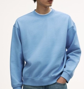 Sudadera Ligera para Hombre, Lisa, Estilo Pullover, Primavera-Otoño, Color Sólido, Personalizable con Etiqueta Privada - Product Image 6