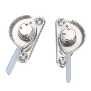 Stainless Steel PVC <b>Window</b> Latches Sliding Aluminum Alloy Door <b>Window</b> Crescents <b>Locks</b> Accessory Set for Doors & <b>Windows</b> - Product Image 2