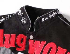 Chaquetas de Carreras Personalizadas para Niños, Hombres y Mujeres, Estilo Urbano de Sarga de Algodón, Fabricante OEM ODM, Suministro al por Mayor - Product Image 2